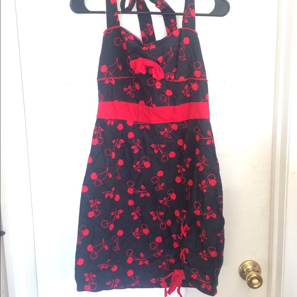 Sweet Love Dresses & Skirts - Cherry Print Pinup Dress